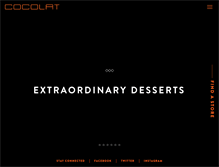 Tablet Screenshot of cocolat.com.au